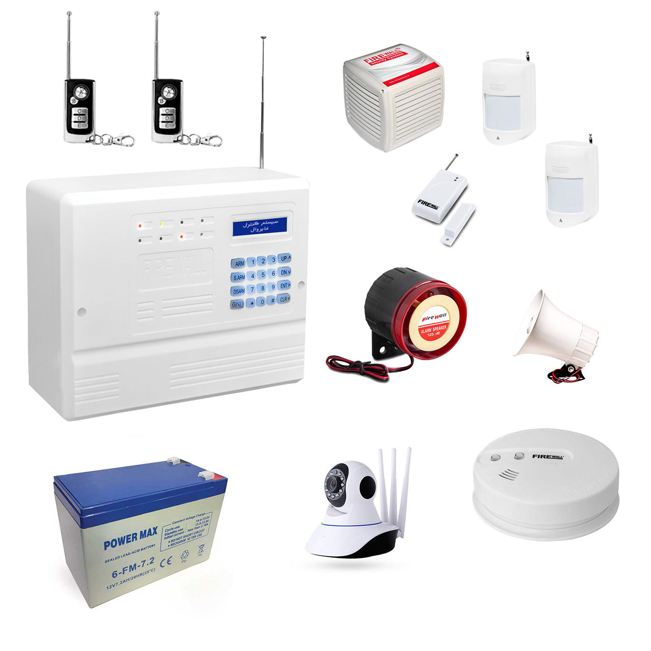 دزدگیر اماکن فایروال مدل PA-01