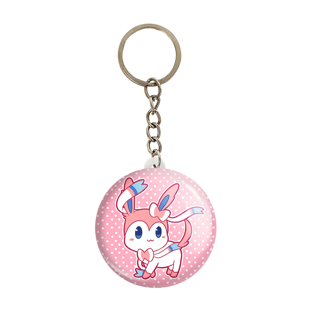 جاکلیدی خندالو مدل سیلوئون انیمه پوکمون کد 17317