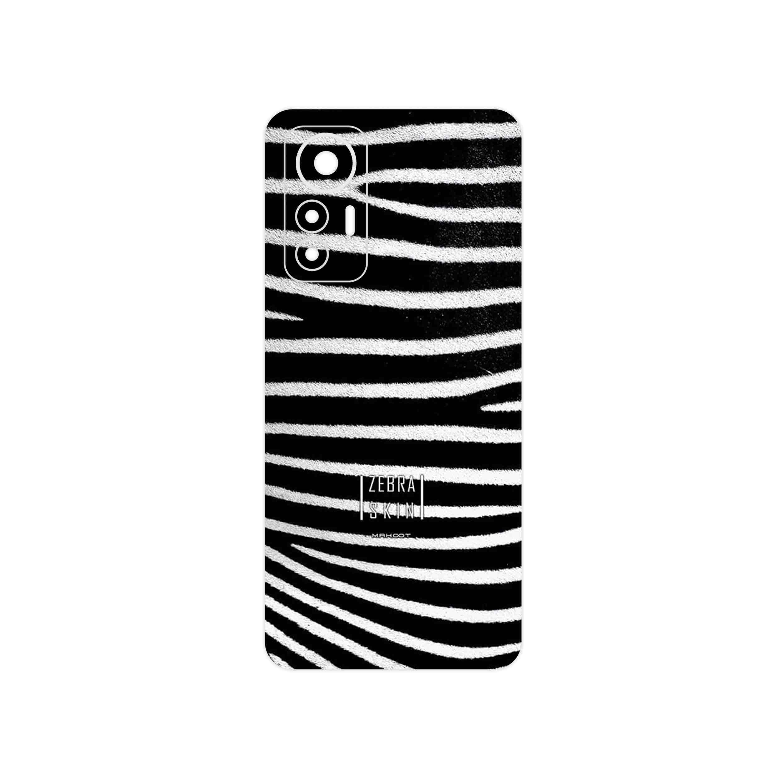 برچسب پوششی ماهوت مدل Zebra Skin مناسب برای گوشی موبایل شیائومی 12 Lite