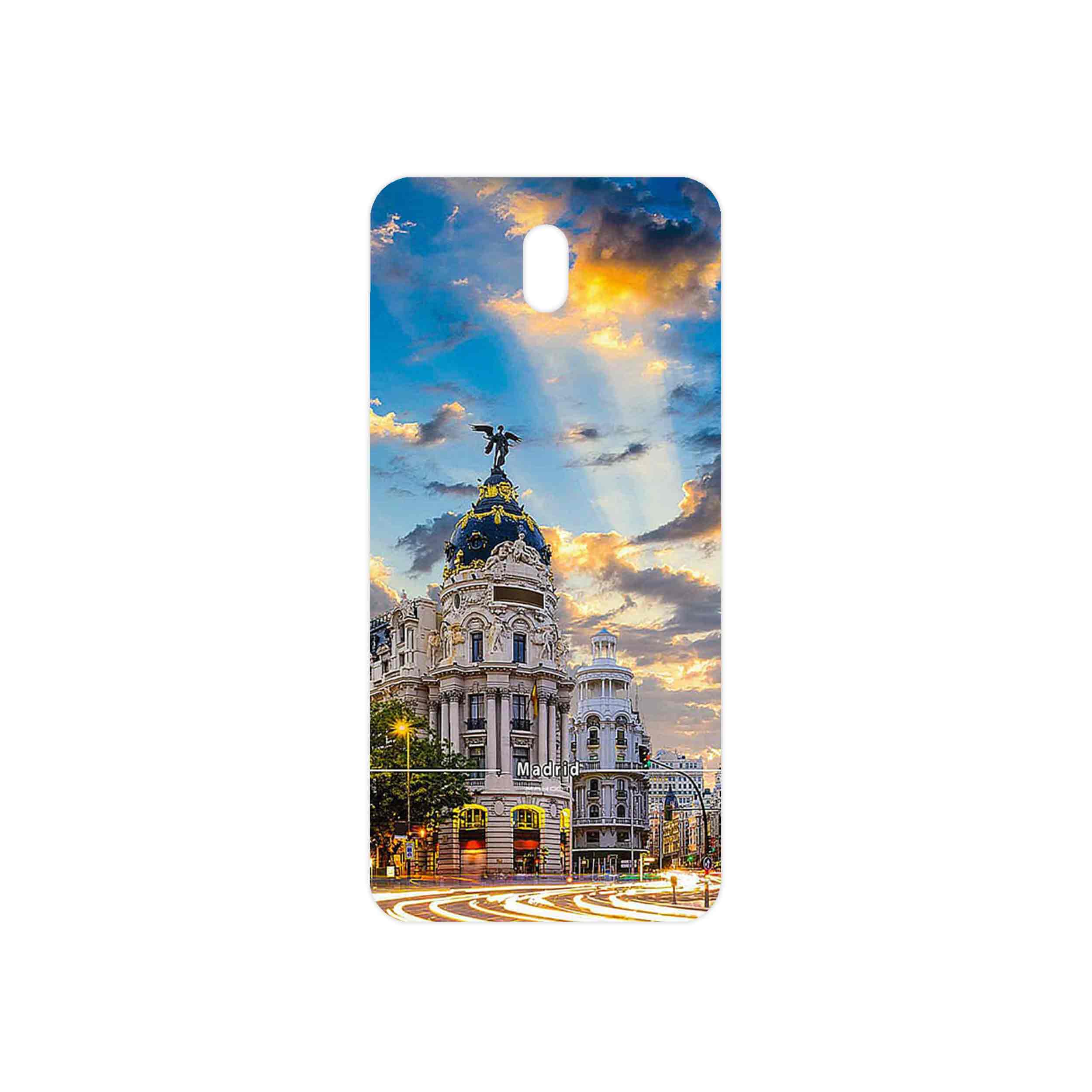 برچسب پوششی ماهوت مدل City of Madrid مناسب برای گوشی موبایل نوکیا 3.2 TA-1156