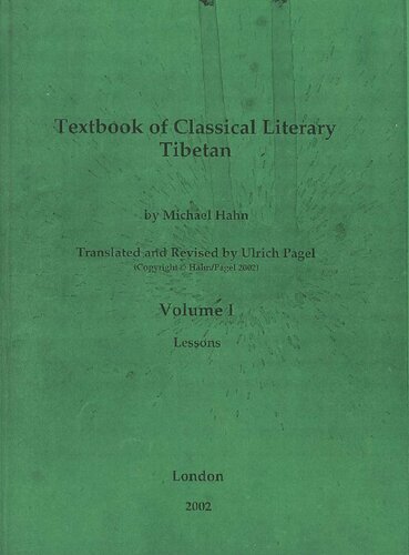خرید و دانلود نسخه کامل کتاب Textbook of Classical Literary Tibetan