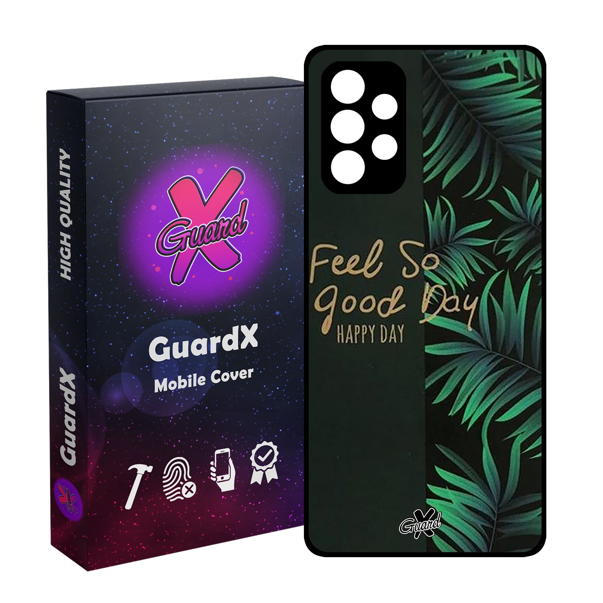 کاور گارد ایکس طرح حس خوب مدل Glass10393 مناسب برای گوشی موبایل سامسونگ Galaxy A32 4G