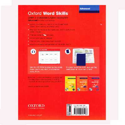 کتاب Oxford word skills Advanced اثر Ruth Gairns And Stuart Redman انتشارات الوندپویان