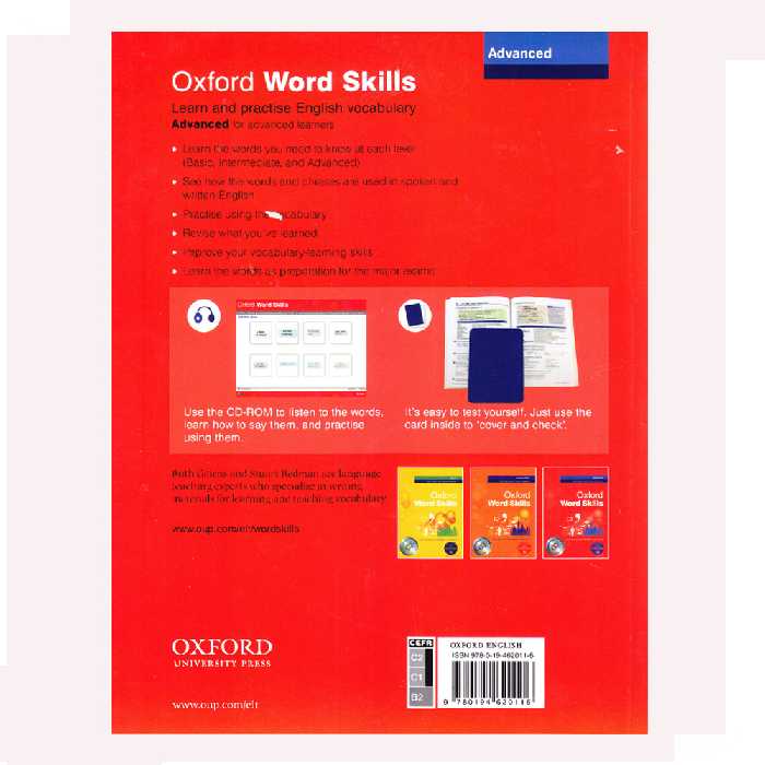 کتاب Oxford word skills Advanced اثر Ruth Gairns And Stuart Redman انتشارات الوندپویان