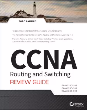 خرید و دانلود نسخه کامل کتاب CCNA Routing and Switching Review Guide Exams 100-101, 200-101, and 200-120
