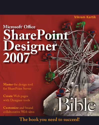 خرید و دانلود نسخه کامل کتاب Microsoft Office SharePoint Designer 2007 Bible