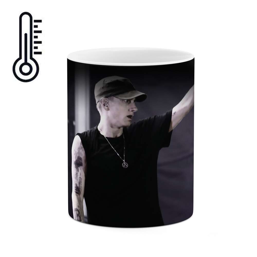 ماگ حرارتی طرح رپر EMINEM مدل mgph10350