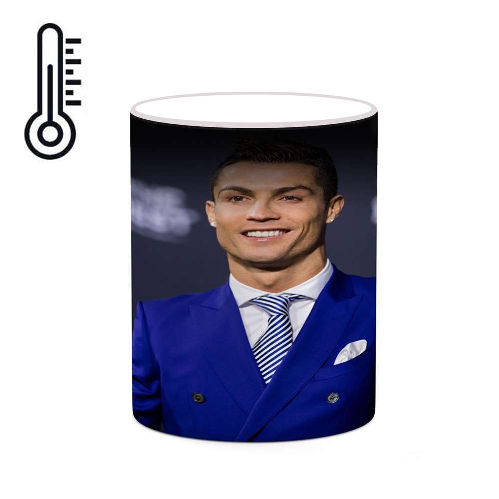 ماگ حرارتی کاکتی طرح کریستیانو رونالدو مدل mgh24789