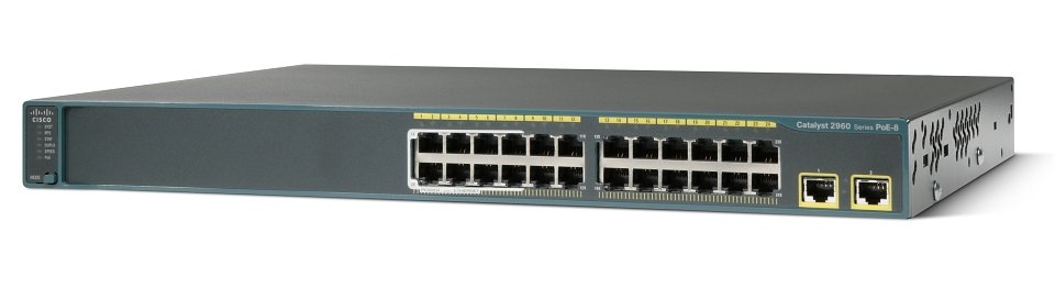 سوییچ مدیریتی 24 پورت Cisco مدل (ref) WS-C2960-24TT-L - فروشگاه اینترنتی طیف سنتر