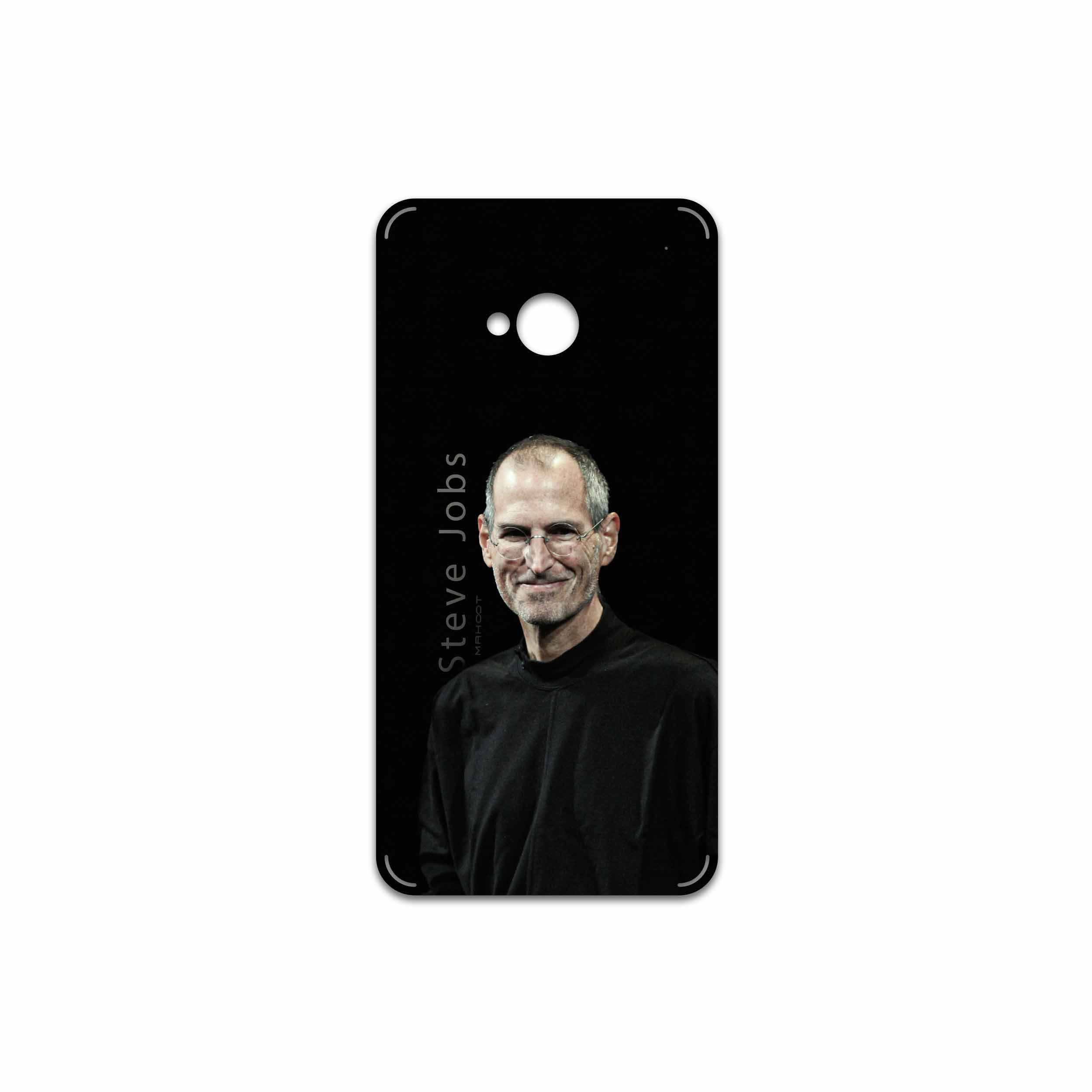 برچسب پوششی ماهوت مدل Steve Jobs مناسب برای گوشی موبایل اچ تی سی One