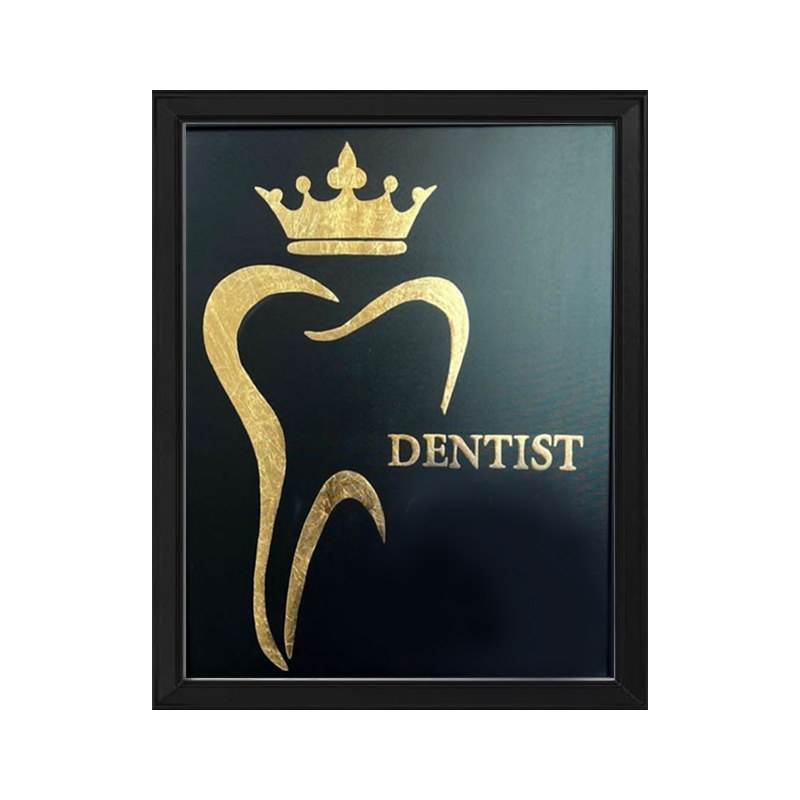 تابلو نقاشی دکوراتیو طرح دندانپزشکی