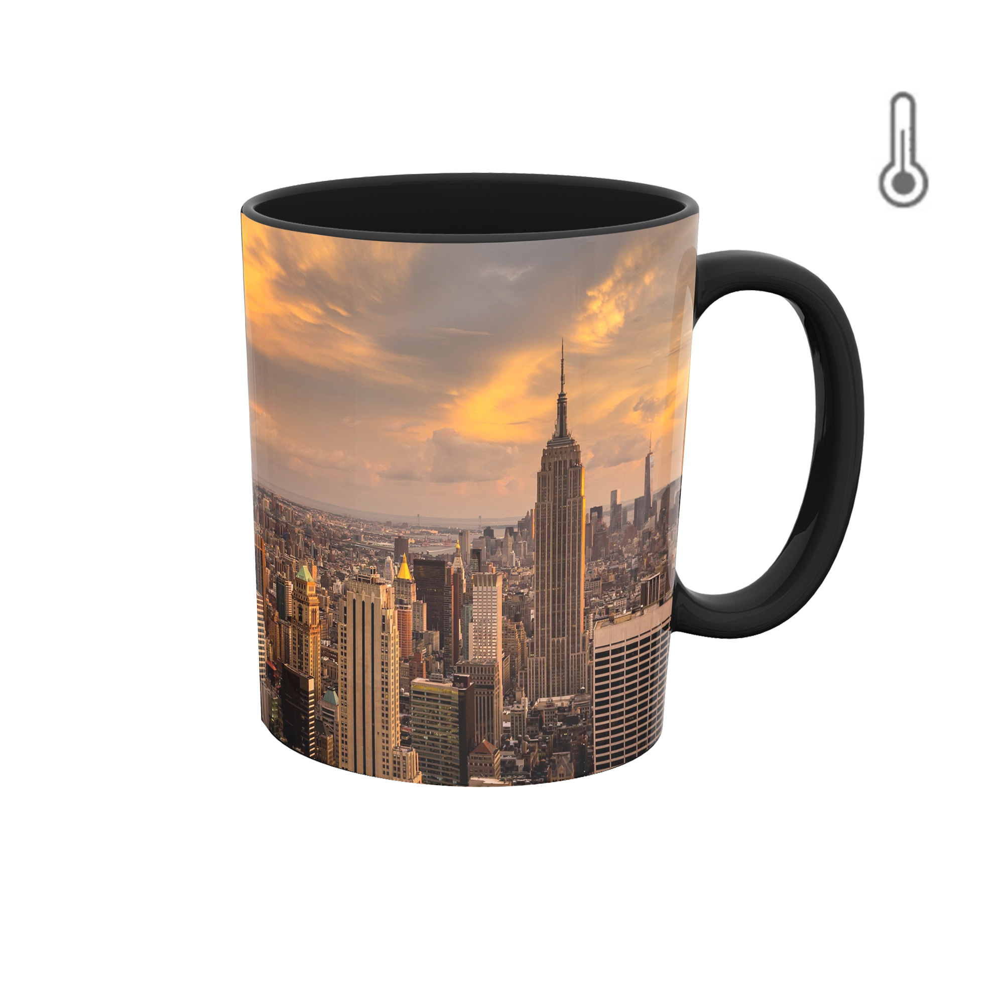 ماگ حرارتی  طرح شهر   کد 45