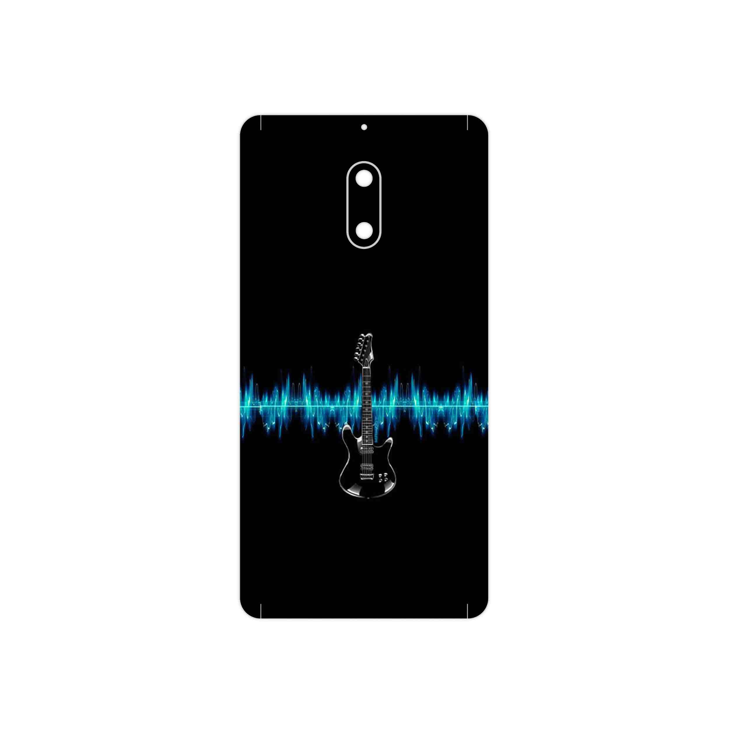برچسب پوششی ماهوت مدل Electric Guitar مناسب برای گوشی موبایل نوکیا 6