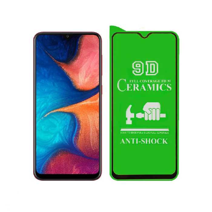 گلس محافظ صفحه نمایش سرامیکی سامسونگ Galaxy A20