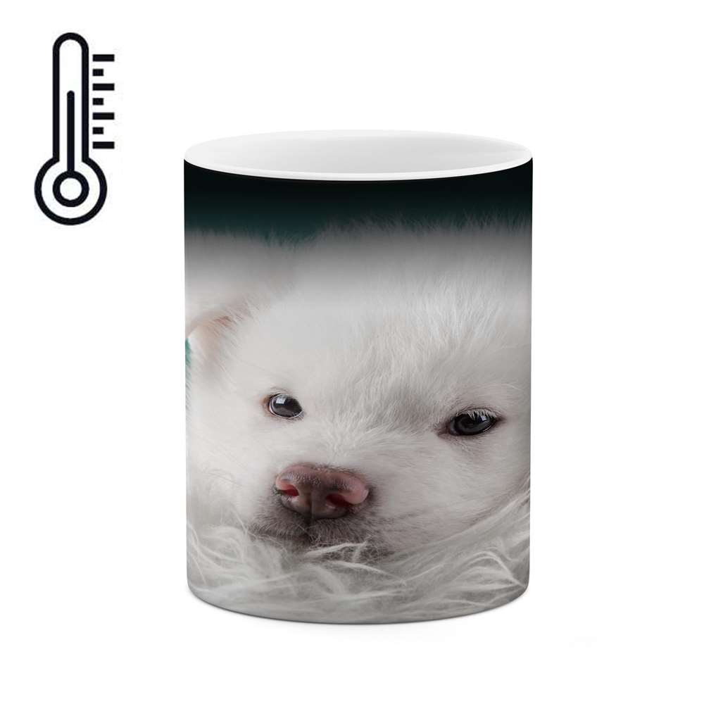 ماگ حرارتی کاکتی طرح سگ مدل mgh16038