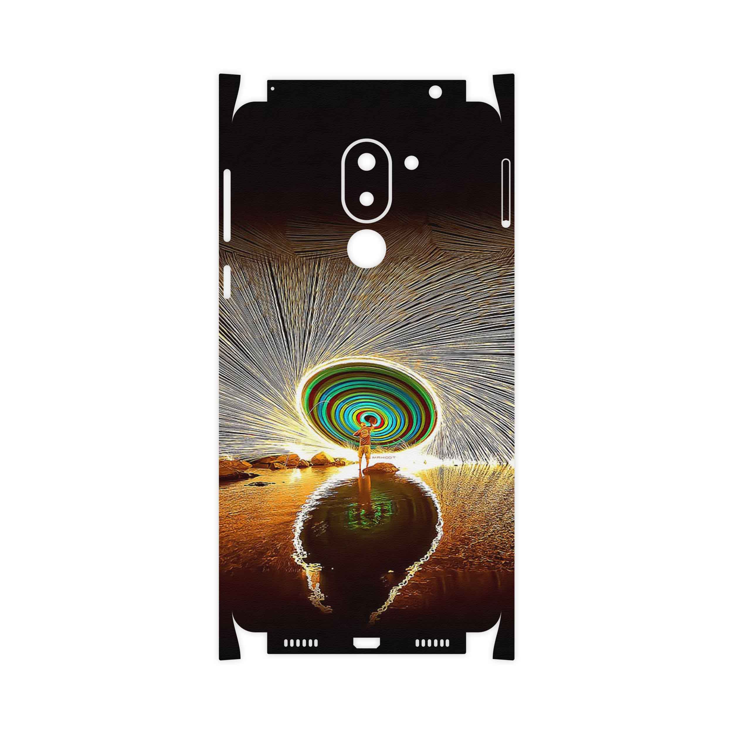 برچسب پوششی ماهوت مدل Night Light Fountain-FullSkin مناسب برای گوشی موبایل آنر 6X