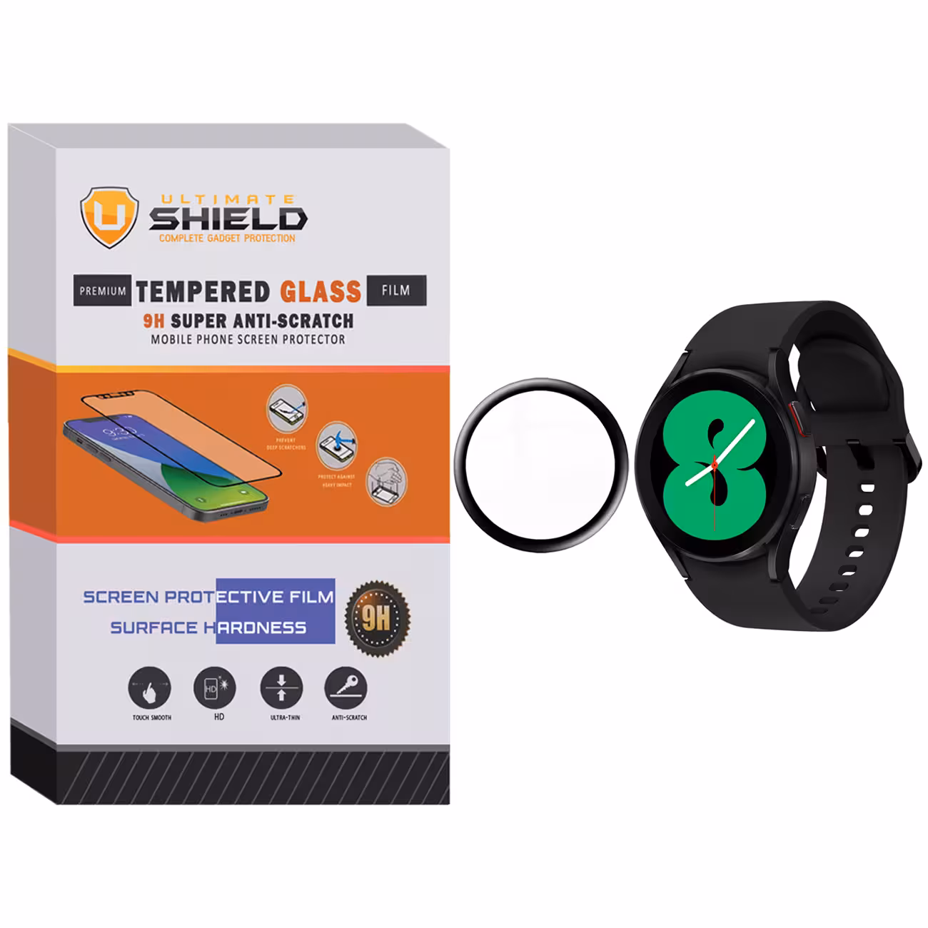 محافظ صفحه نمایش نانو آلتیمیت شیلد مدل NUL مناسب برای ساعت هوشمند سامسونگ Galaxy Watch 4 40mm