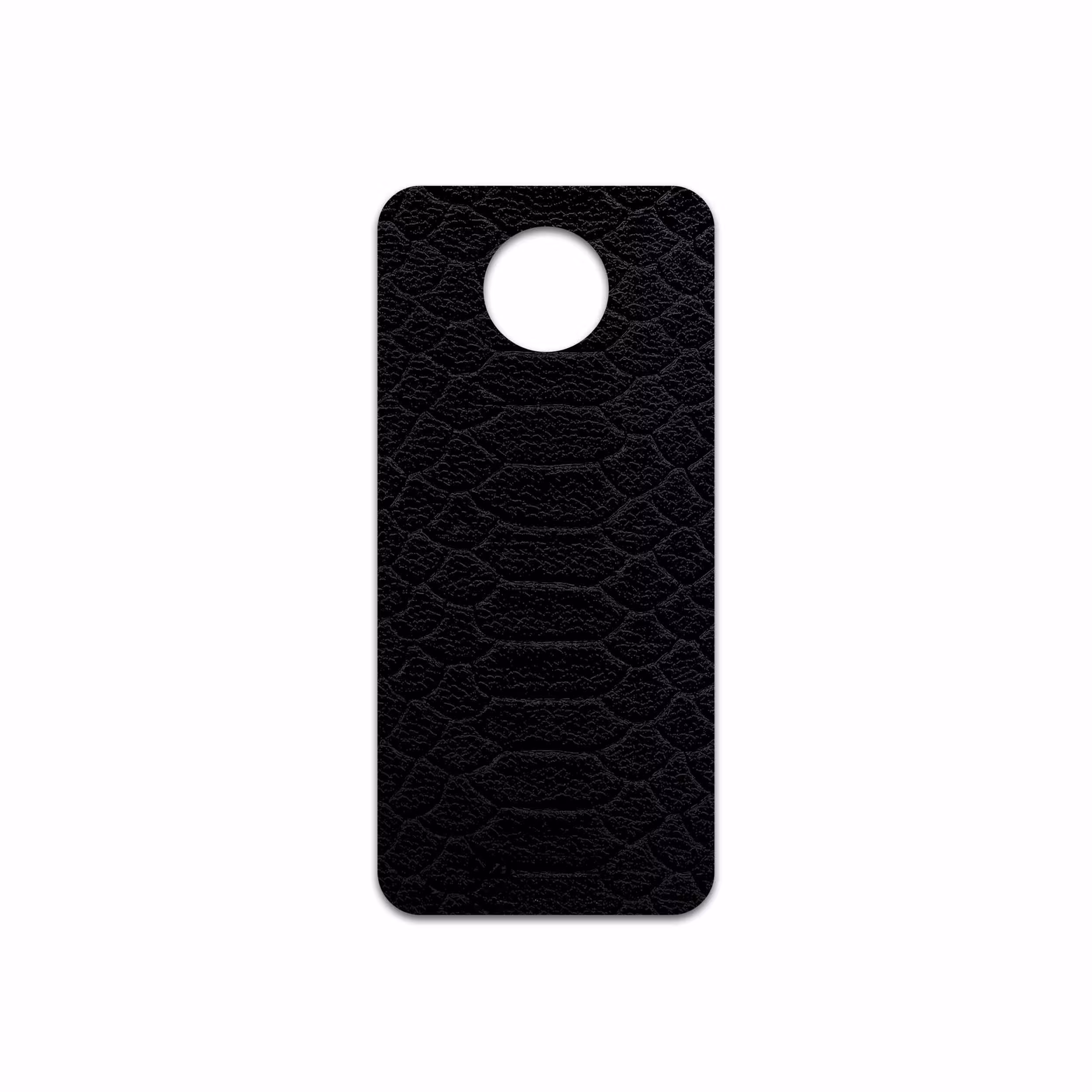 برچسب پوششی ماهوت مدل Black-Snake-Leather مناسب برای گوشی موبایل نوکیا G10