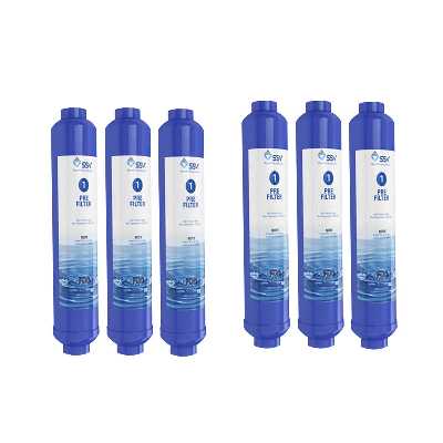 فیلتر دستگاه تصفیه کننده آب اس اس وی مدل L-P.P بسته 6 عددی