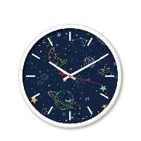 ساعت رومیزی مدل کهکشان رنگ مشکی با قیمت مناسب  قطر صفحه 20 سانتی متر نوع باطری قلمی ابعاد  290 در230در70 مناسب  دانش...