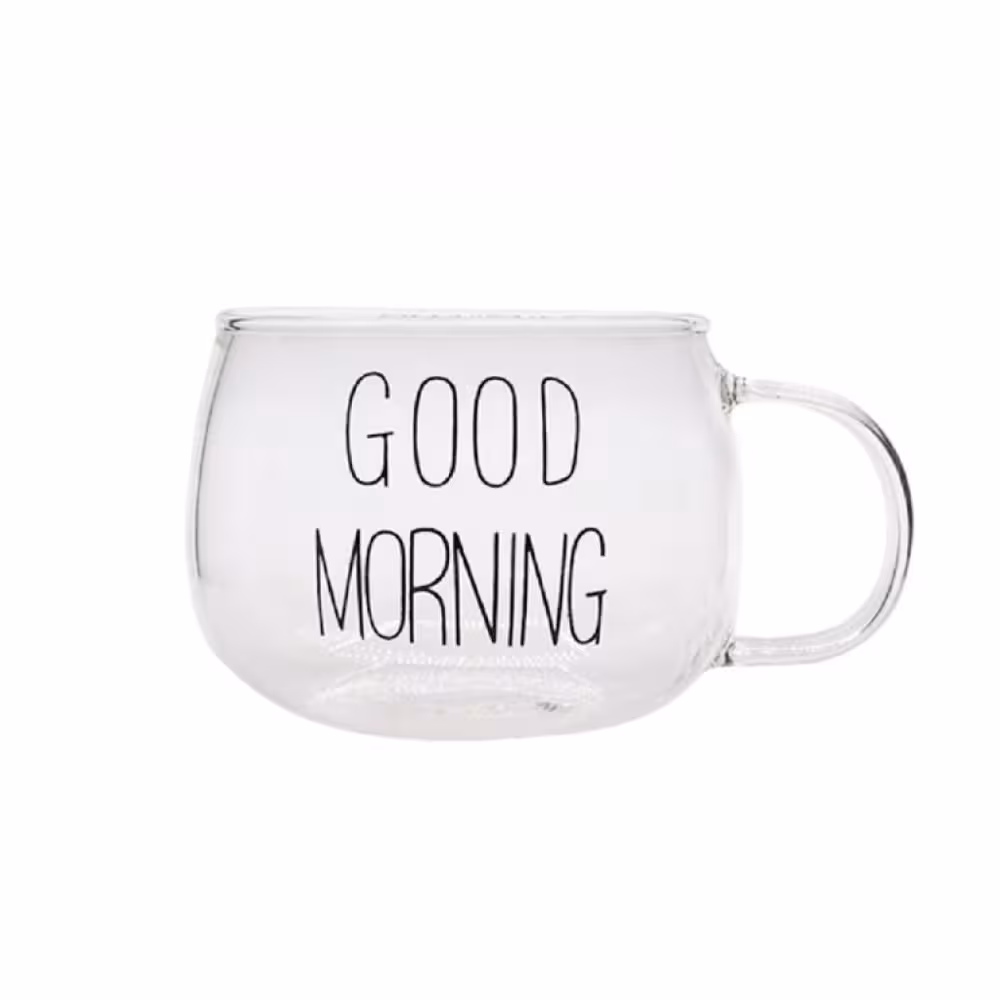 لیوان مدل good morning