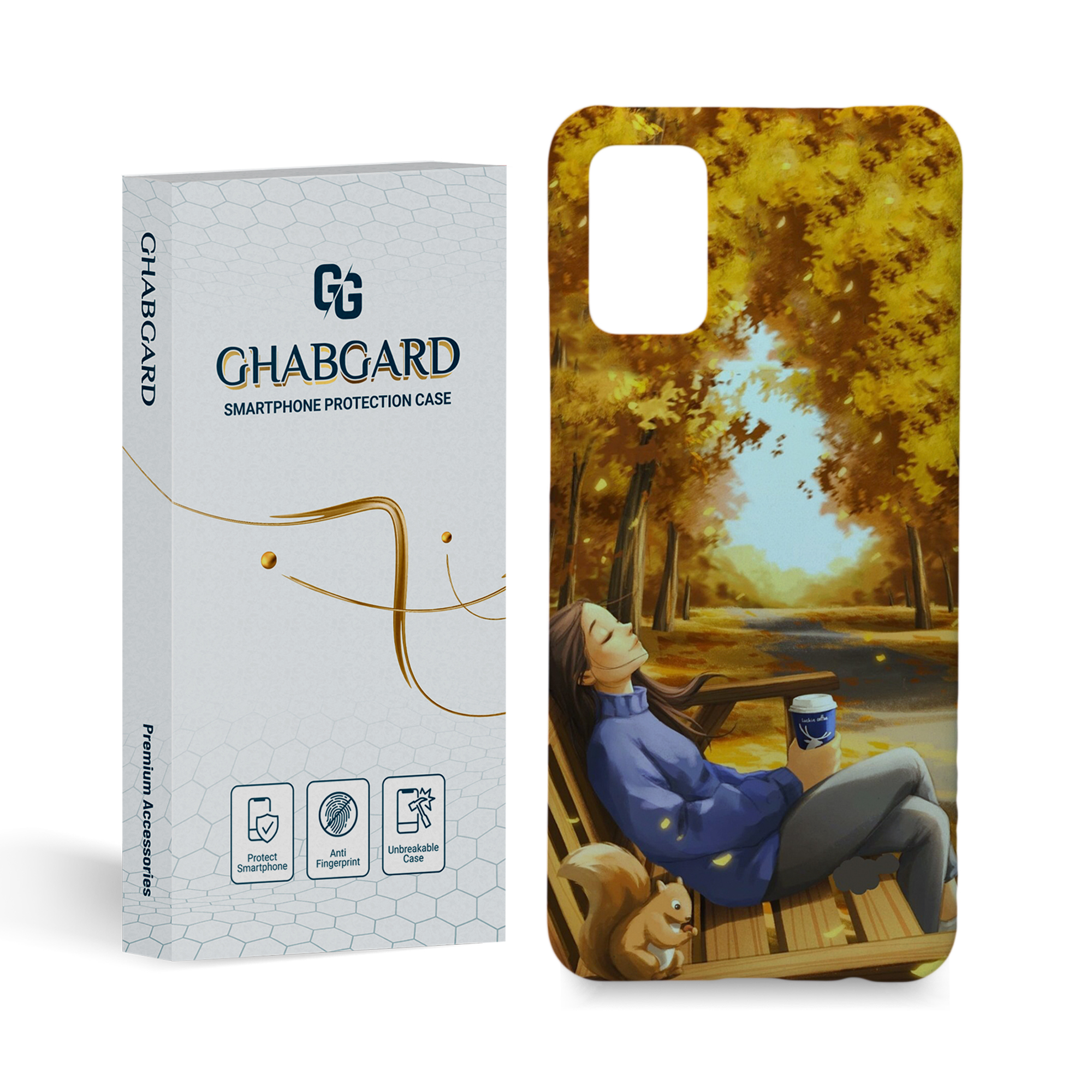 کاور قاب گارد مدل دخترانه مناسب برای گوشی موبایل سامسونگ galaxy a02s