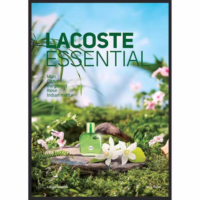 عطر جیبی مردانه النترا تاینی مدل Lacoste Essentional حجم 30 میلی لیتر