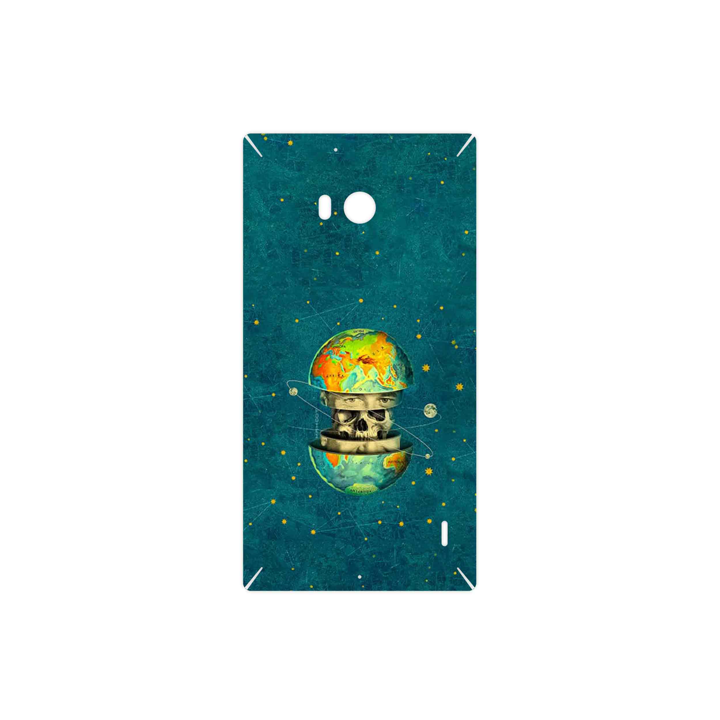 برچسب پوششی ماهوت مدل Collage of Earth Face مناسب برای گوشی موبایل نوکیا Lumia 930