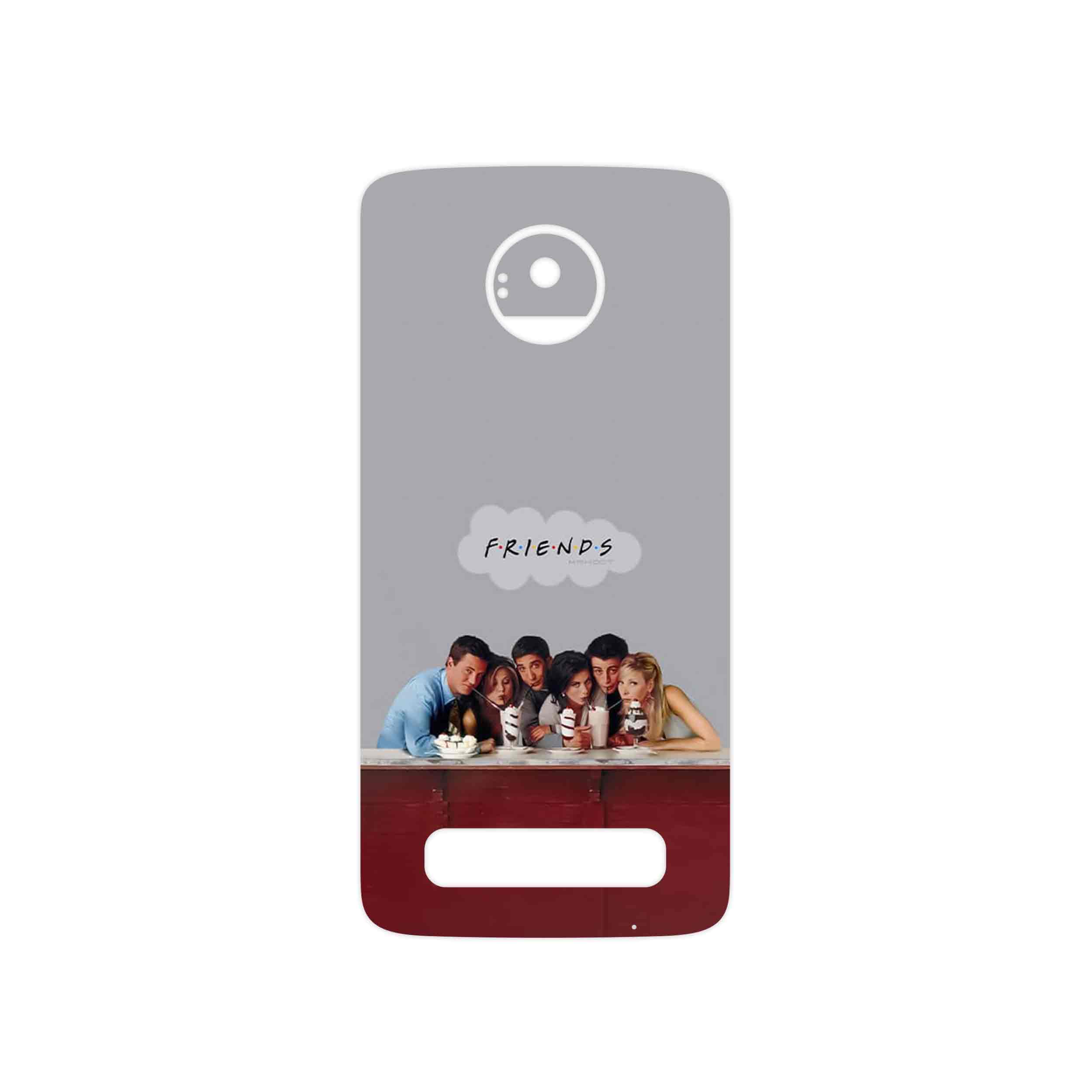 برچسب پوششی ماهوت مدل Friends 1 مناسب برای گوشی موبایل موتورولا Moto Z