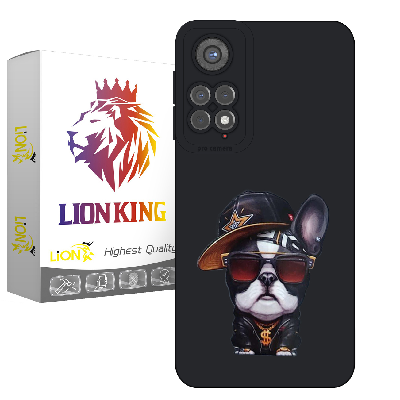   کاور لاین کینگ مدل بولداگ مناسب برای گوشی موبایل  شیائومی Redmi Note 11 Pro 4G / 5G