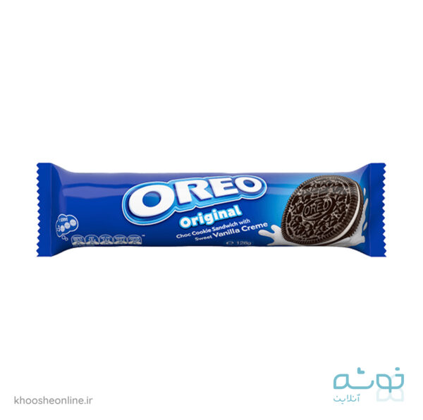 بیسکویت شکلات با مغز وانیل اورئو OREO VANILLA CHOCOLATEاورجینال