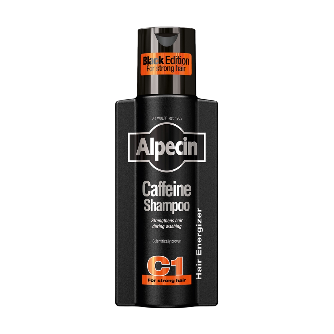 خرید اقساطی شامپو تقویت کننده و ضد ریزش مو آلپسین مدل Caffeine C1 Black Edition حجم 250 میلی لیتر | پرداخت 4 قسطه ارسال سریع