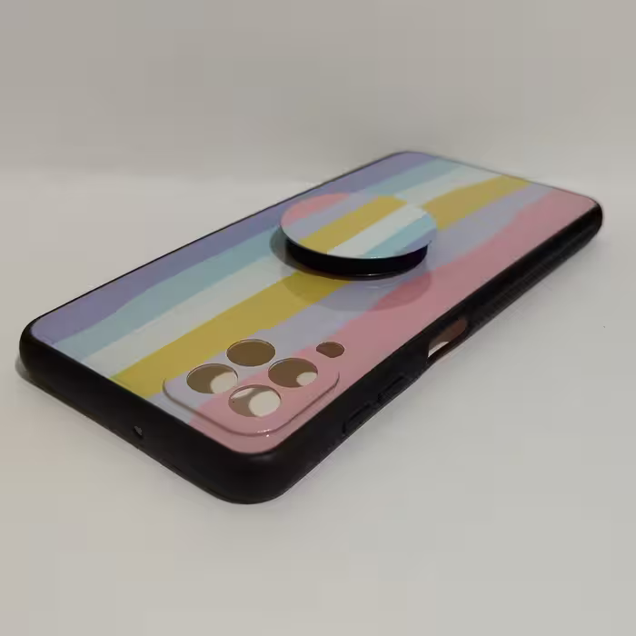 کاور کد 1838 مناسب برای گوشی موبایل سامسونگ Galaxy A22 4G به همراه پایه نگهدارنده