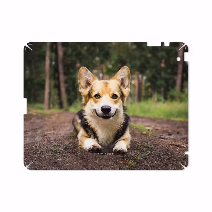 برچسب پوششی ماهوت مدل Dog-2 مناسب برای تبلت اپل iPad 2 2011 A1396