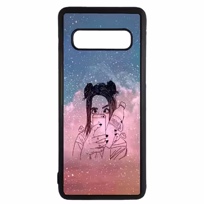 کاور طرح دختر کد 11050646 مناسب برای گوشی موبایل سامسونگ galaxy s10