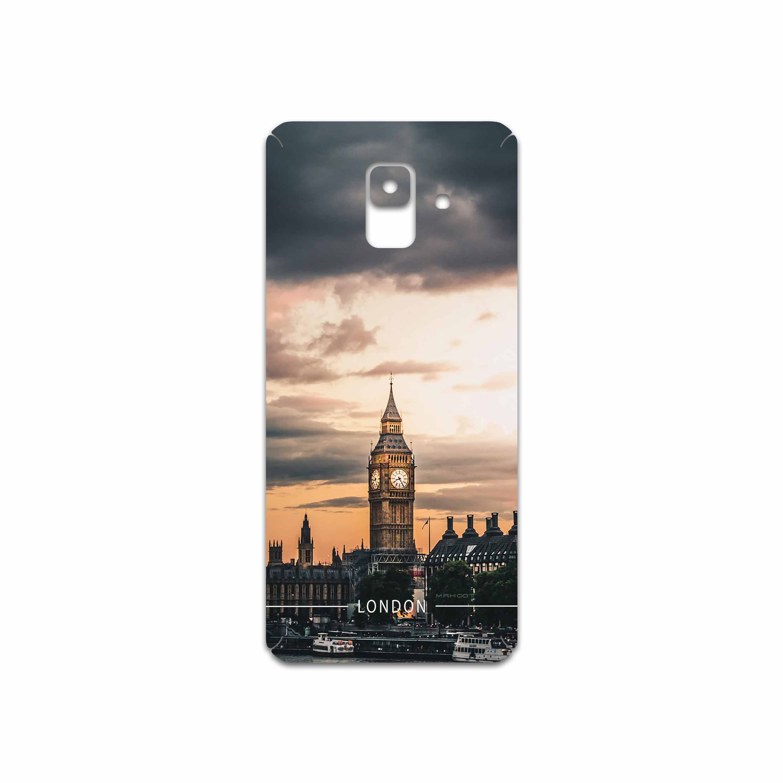 برچسب پوششی ماهوت مدل London City مناسب برای گوشی موبایل سامسونگ Galaxy A6 2018