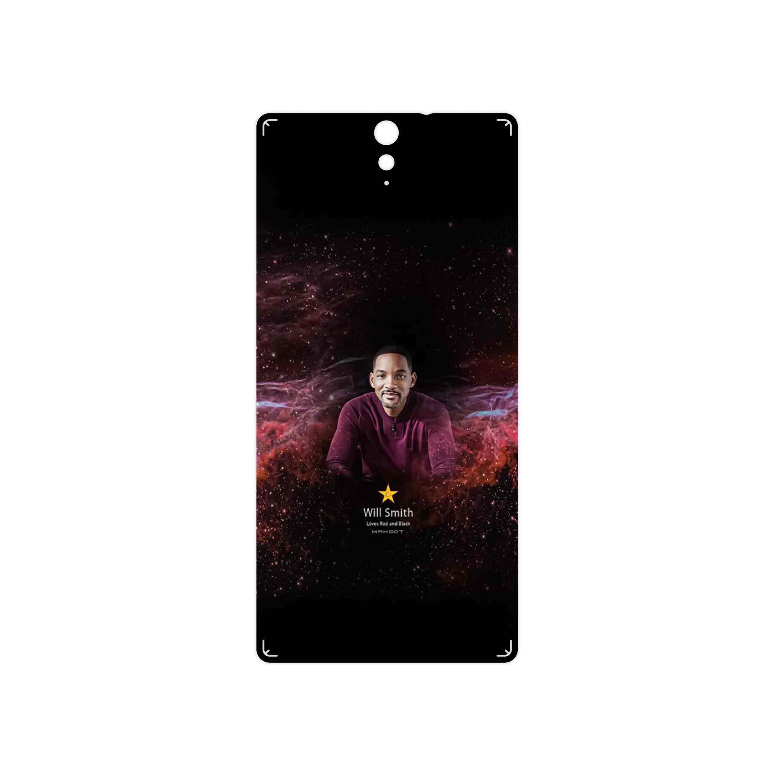 برچسب پوششی ماهوت مدل Will Smith مناسب برای گوشی موبایل سونی Xperia C5
