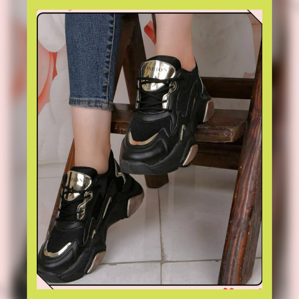 کفش کتونی زنانه ، مدل fashion ، اسپرت ، مخصوص پیاده روی