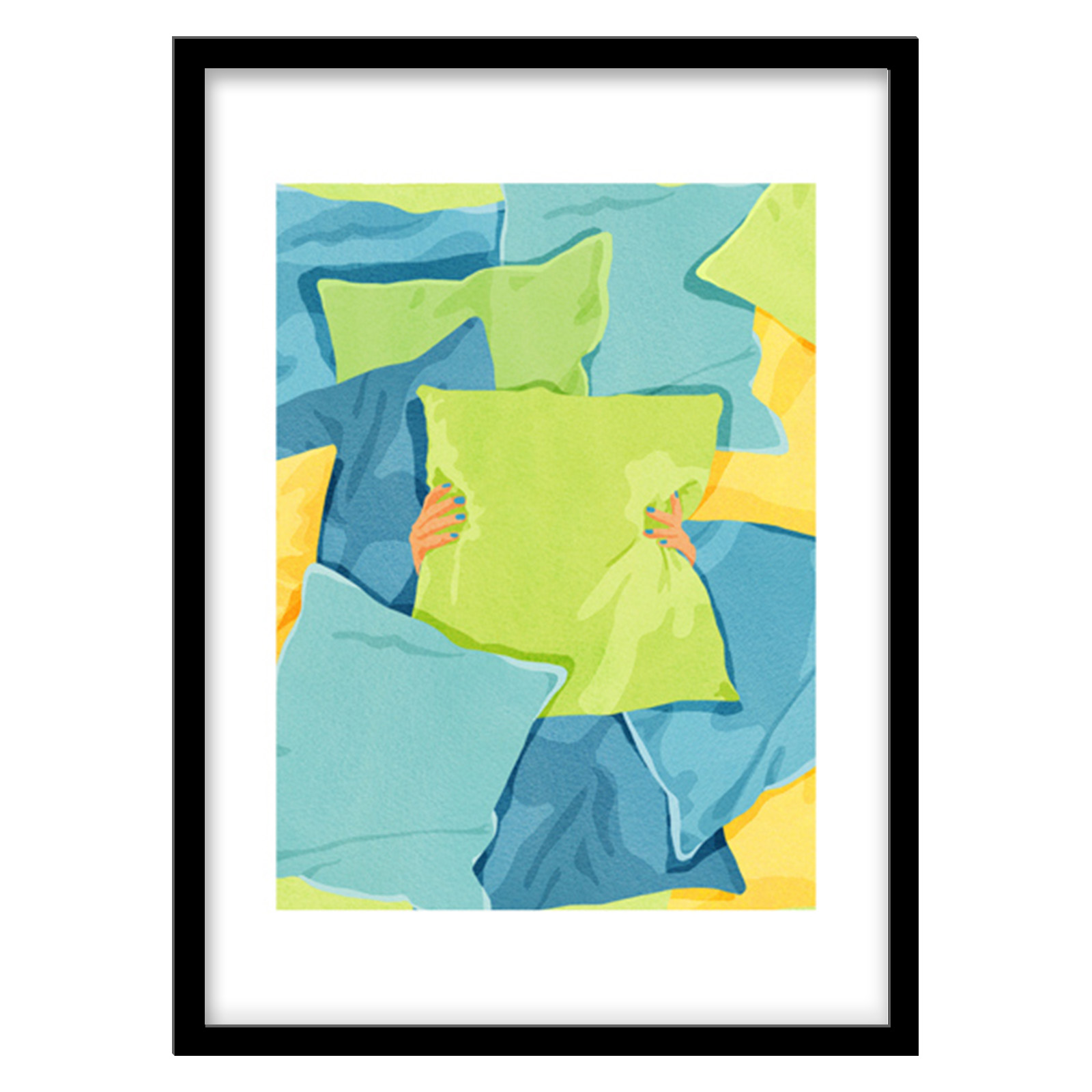 تابلو فورنیمو مدل ایلوستریشن آرت مدرن کد 0120B