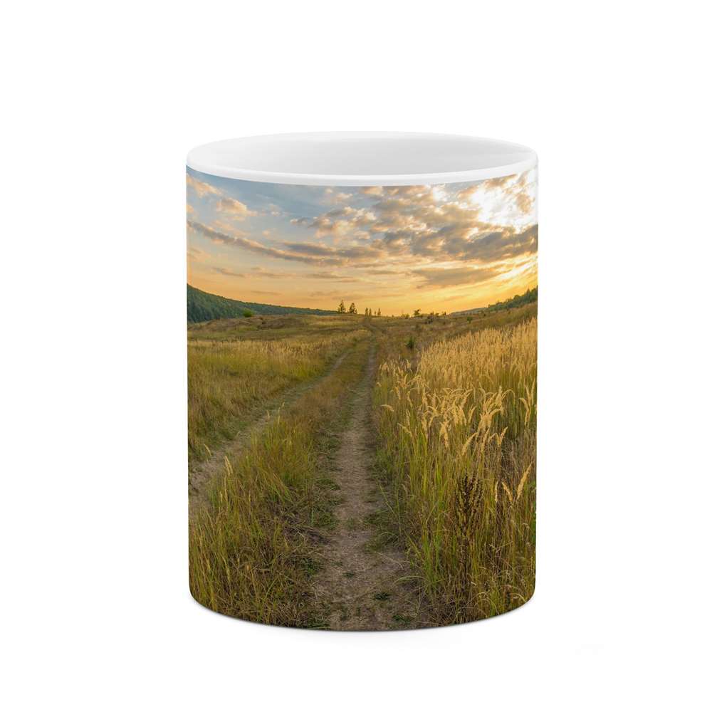 ماگ طرح منظره رویایی و زیبا  مدل mgp14597