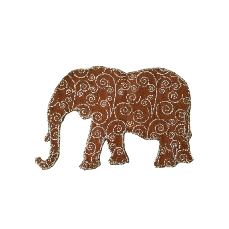 استیکر پارچه و لباس مدل حرارتی طرح فیل سنتی