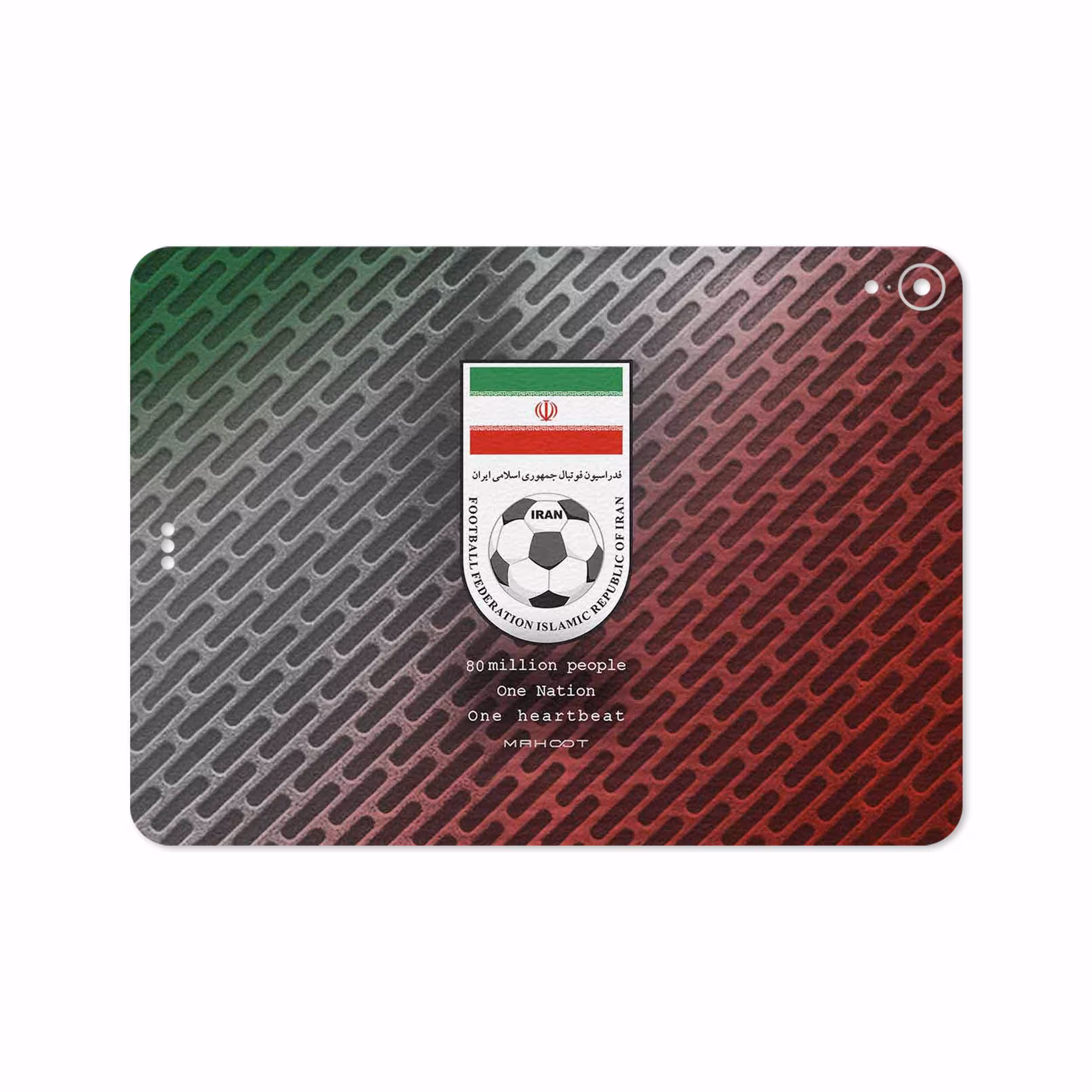 برچسب پوششی ماهوت مدل Iran-National-Football-Team مناسب برای تبلت اپل iPad Pro 11 2018 A2013