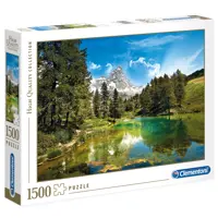 پازل 1500 تکه کلمنتونی طرح دریاچه آبی کد 31680