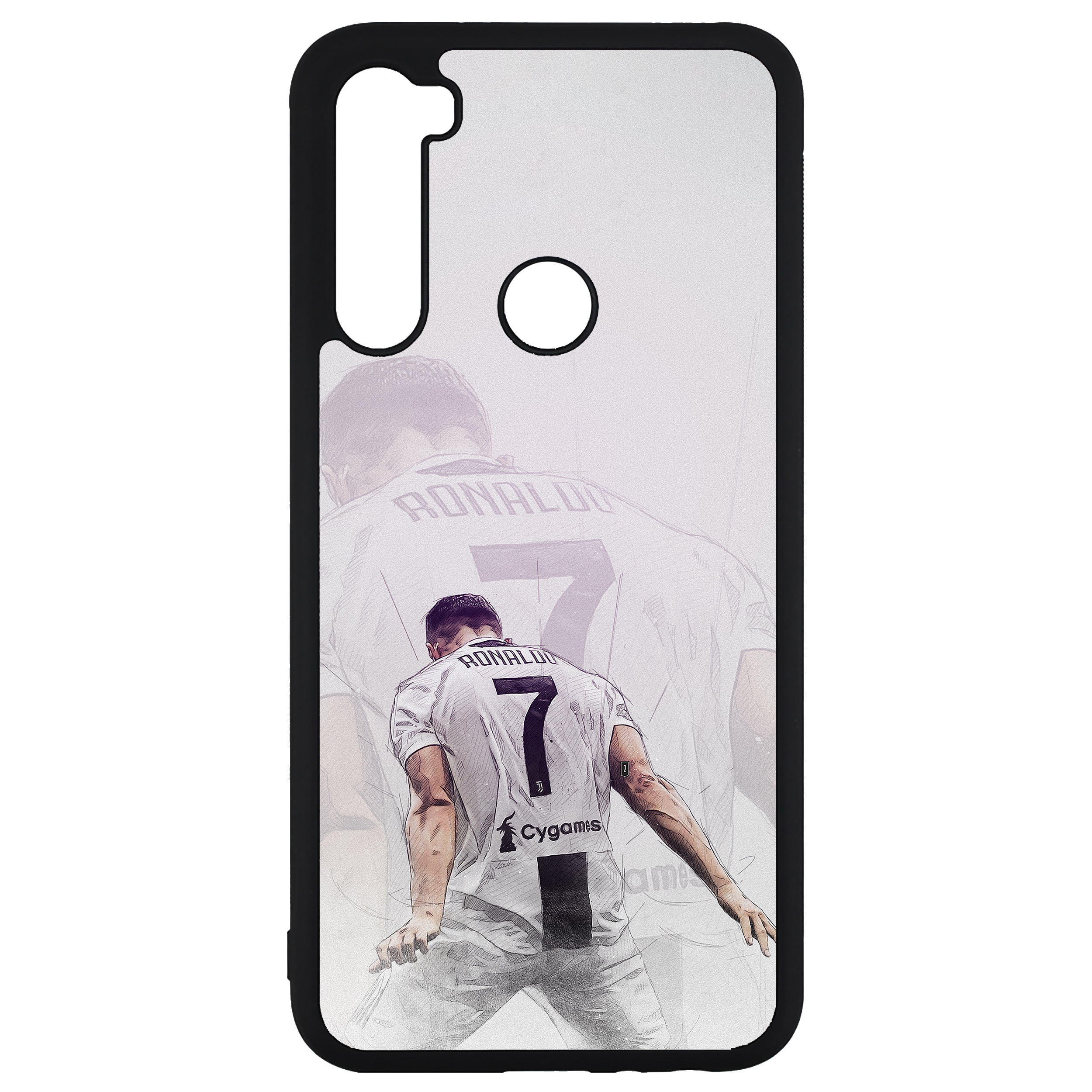 کاور طرح Ronaldo مدل CHL50189 مناسب برای گوشی موبایل شیائومی Redmi Note 8