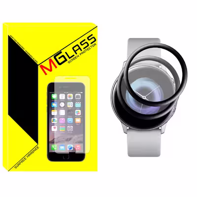 محافظ صفحه نمایش نانو ام گلس مدل NMG مناسب برای ساعت هوشمند سامسونگ Watch Active 2 40mm بسته دو عددی