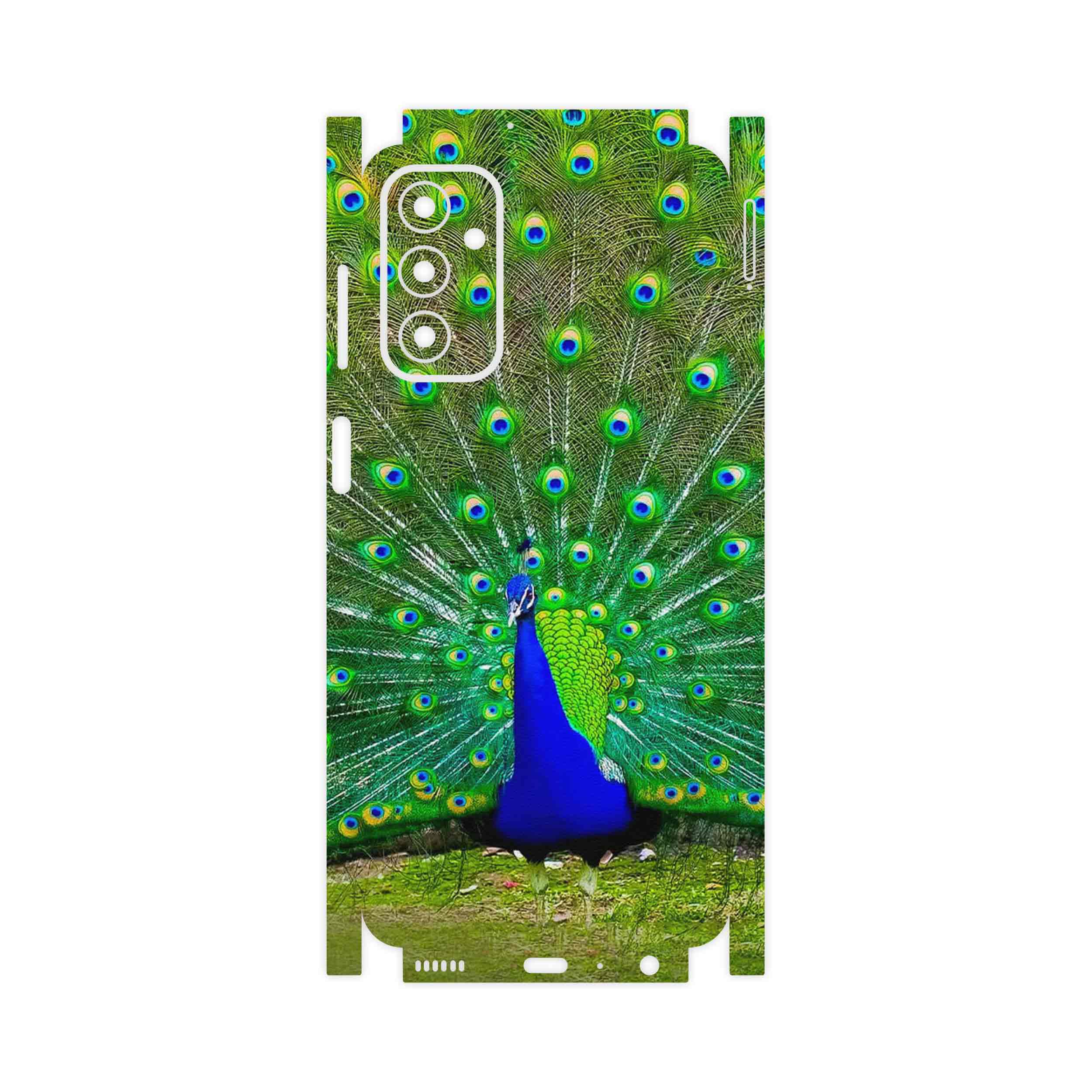 برچسب پوششی ماهوت مدل Peacock-FullSkin مناسب برای گوشی موبایل سامسونگ Galaxy M23