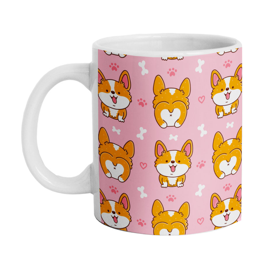 ماگ دارلی طرح سگ فانتزی مدل M795