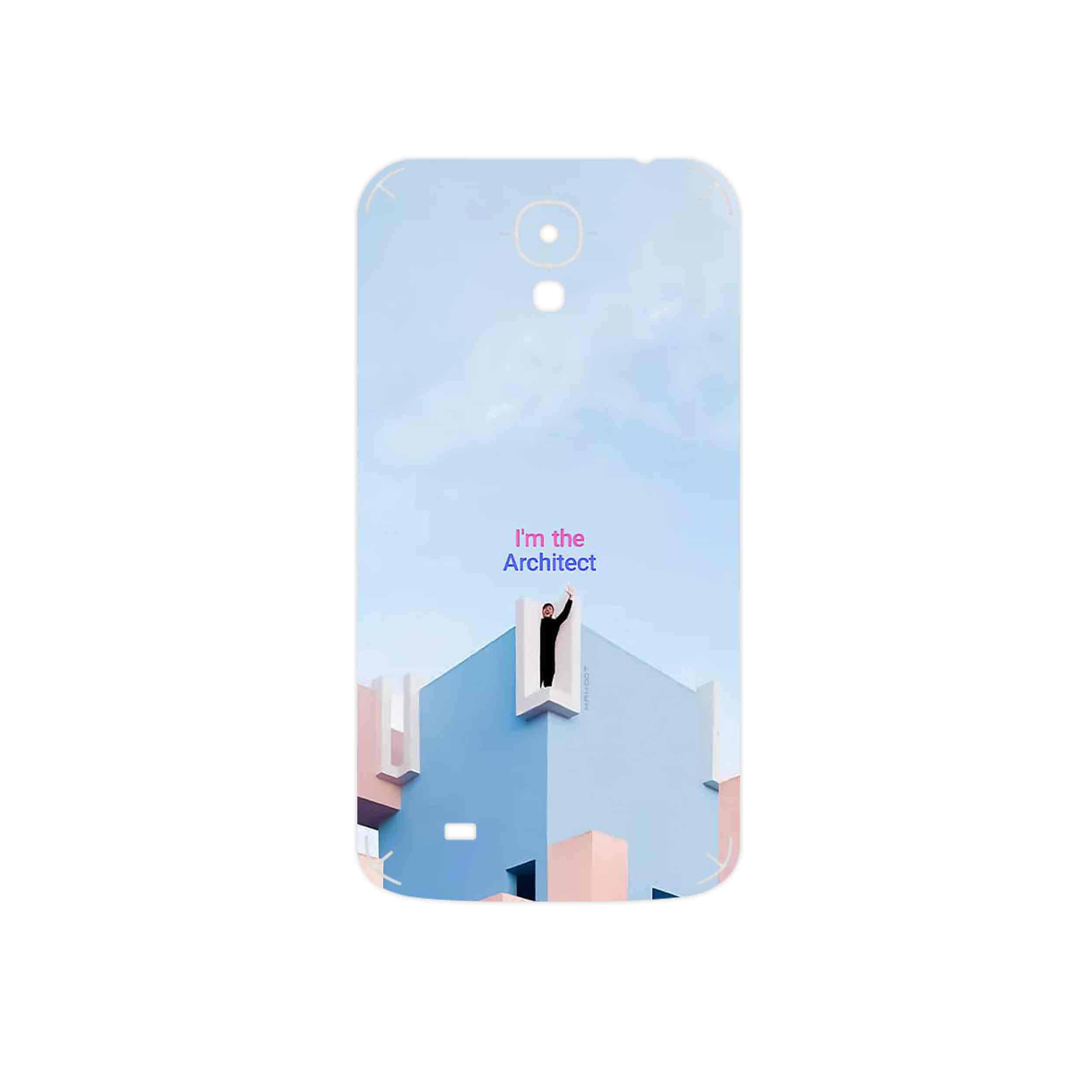 برچسب پوششی ماهوت مدل Architecture مناسب برای گوشی موبایل سامسونگ Galaxy Mega 6.3 I9200