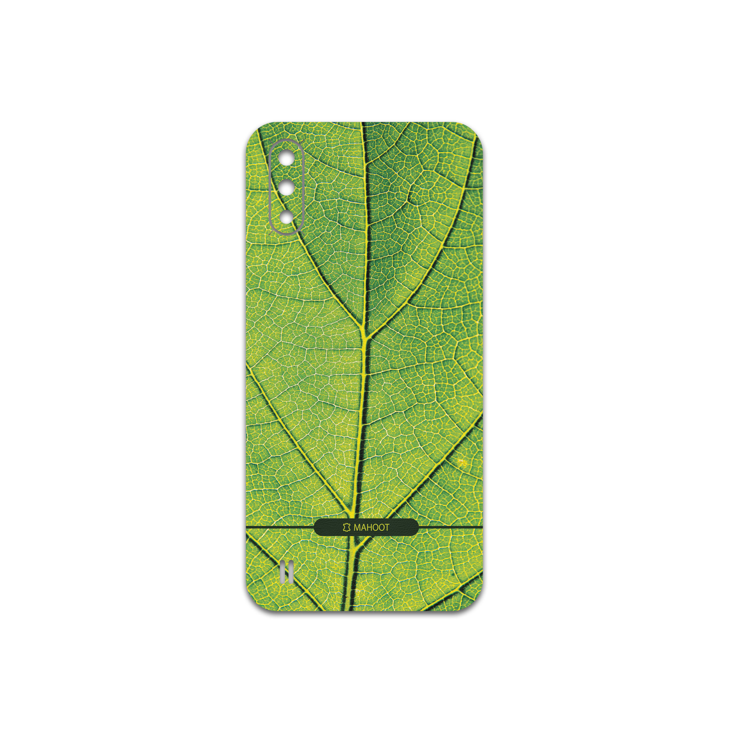 برچسب پوششی ماهوت مدل Leaf-Texture مناسب برای گوشی موبایل سامسونگ Galaxy A01