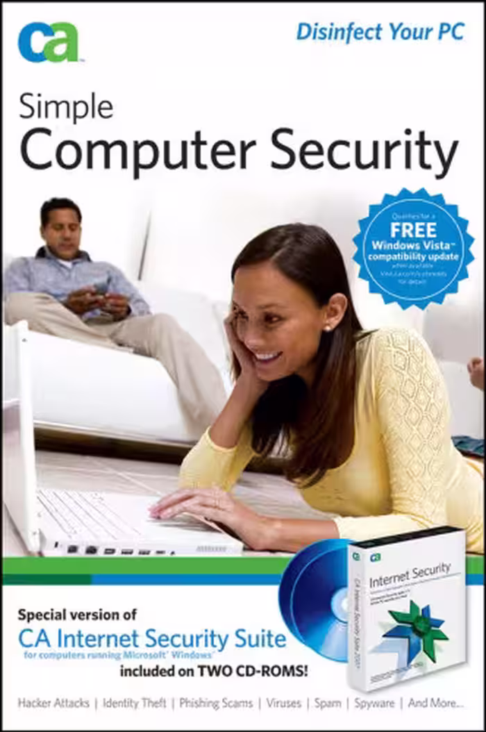 خرید و دانلود نسخه کامل کتاب Simple Computer Security: Disinfect Your PC